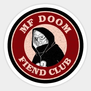 MF Doom Sticker